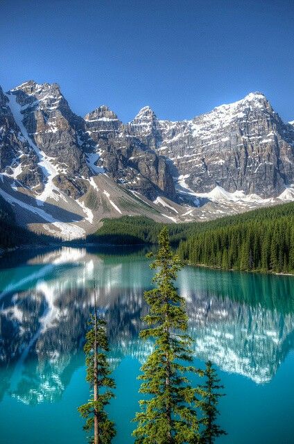 #God #Awesome #Creation. World Most Beautiful Place, Moraine Lake, Trip Planner, Places In The World, Beautiful Places Nature, Banff National Park, Landscape Pictures, Most Beautiful Cities, Beautiful Places In The World