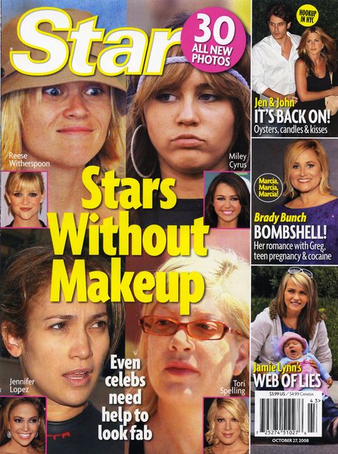 Gossip Magazine, Teen Pregnancy, Tori Spelling, Star Magazine, Kids Makeup, Reality Tv Stars, Hair And Makeup Artist, Without Makeup, Khloe Kardashian