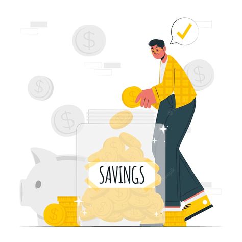 Money Icons, Money Collection, Financial Advisory, Mutual Fund, Concept Illustration, Borrow Money, Technology Trends, Savings Account, Personal Loans