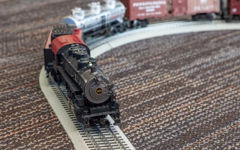 Best Train Sets of 2019 - Our Favorite Model Trains (Kids & Adults) | Top Ten Reviews Mickey Mouse Train, Electric Train Sets, Toy Trains, Ho Scale Trains, Model Train Sets, Blue Lightning, Electric Train, Train Sets, Christmas Favorites