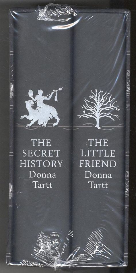 DONNA TARTT: The Secret History & The Little Friend, Deluxe Slipcase, Signed The Little Friend Donna Tartt, Donna Tartt, The Secret History, Chalkboard Quote Art, The Secret, Signs, History, Books