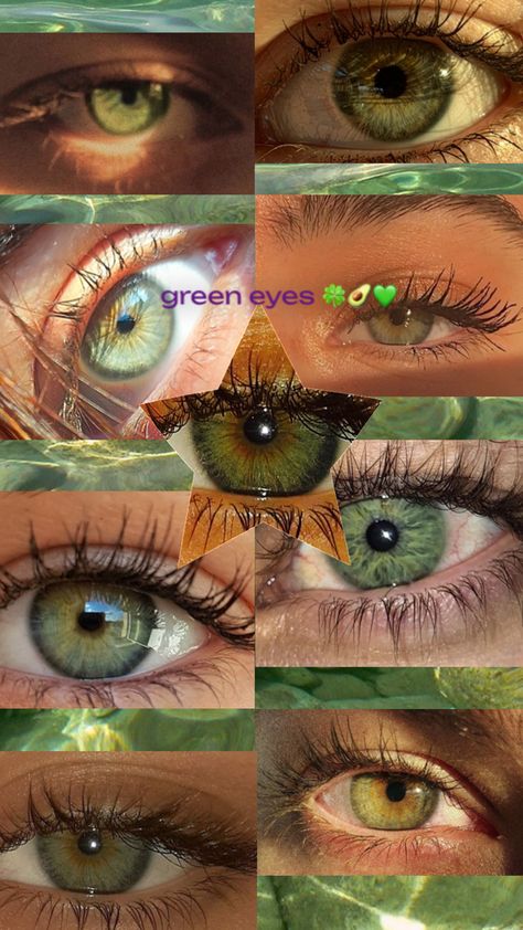 Pretty Eyes Color, Dark Green Eyes, Atlas Tattoo, Hazel Green Eyes, Beautiful Eyes Color, Crochet Necklace Pattern, Hazel Green, Pretty Pens, Makeup For Hazel Eyes