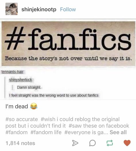 damn gay it isn't! Fanfic Memes Funny, Ao3 Tags Funny, Writing Humor, Nerd Problems, Fangirl Problems, Book Jokes, Index Page, Funny Tumblr Posts, Book Memes