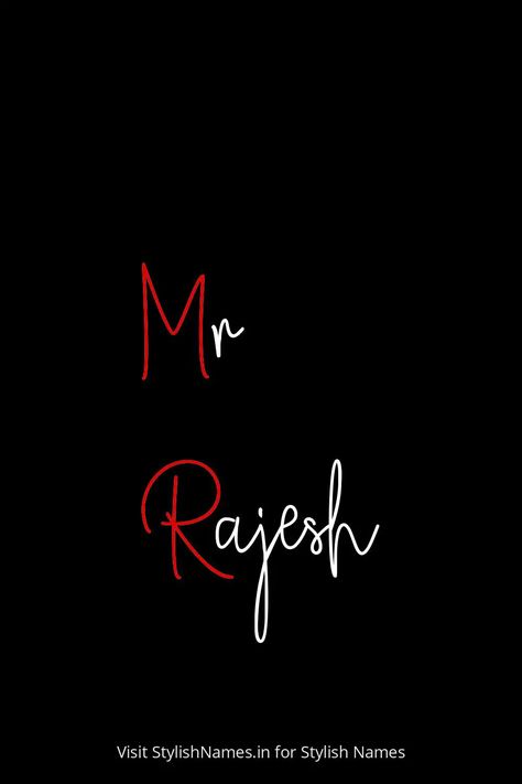 Mr Rajesh by StylishNames.in Rajesh Name Wallpaper, Lord Balaji Hd Wallpaper 4k, Names For Instagram, Name For Instagram, Hd Wallpaper 4k, Lord Balaji, Stylish Name, Black And White Art Drawing, Name Wallpaper