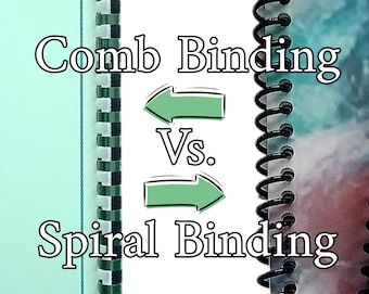 Comb vs. Spiral: Choosing the Right Binding for Your Project Diy Spiral Binding, Spiral Book Binding, Romanticize Study, Spiral Binding, Book Binding, Choose The Right, Comb, Binding, Things To Come