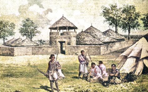 Colorized pictures and paintings from Pre-Colonial Africa. Using Deepai.org | History Forum Colonial Africa, Pet Lion, African House, Historical Warriors, Vernacular Architecture, African History, A Town, African Beauty, African Art