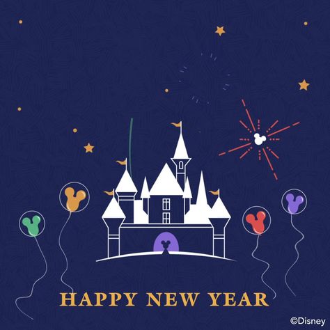 Happy New Year 2024 Mickey Mouse, Disney New Years Wallpaper, Happy New Year 2024 Disney, Disney New Years, Happy New Year Disney Wallpaper, New Year Disney Shirt, Disney World New Years Eve, Disney Happy New Year, Disney New Year