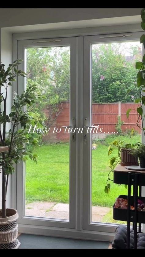 DIY crittall style doors made easy with @thehousethatjenbuilt 👩‍🎨'Our uPVC doors were a bit tired and marked with general wear and tear and old paint so I decided to give them a makeover - I honestly can’t get over the difference!'🎨 uPVC Satin Paint in Natural Charcoal 🎥 @thehousethatjenbuilt | Rust-Oleum UK | Rust-Oleum UK · Original audio Upvc Door Makeover, Painted Upvc Door, Door Makeover, Get Over It, Rust, Make It Simple, Doors, Canning, The Originals