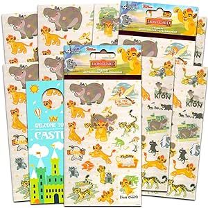 Lion Guard Stickers for Kids - Bundle with Over 120 Lion Guard Stickers Plus Door Hanger for Party Favors, Crafts, More | Lion Guard Party Supplies Lion Guard Stickers, Lion Guard Birthday Party, Lion Guard Party, Lion Guard Birthday, Stickers For Kids, Lion Guard, Colorful Artwork, Kids Stickers, Goodie Bags