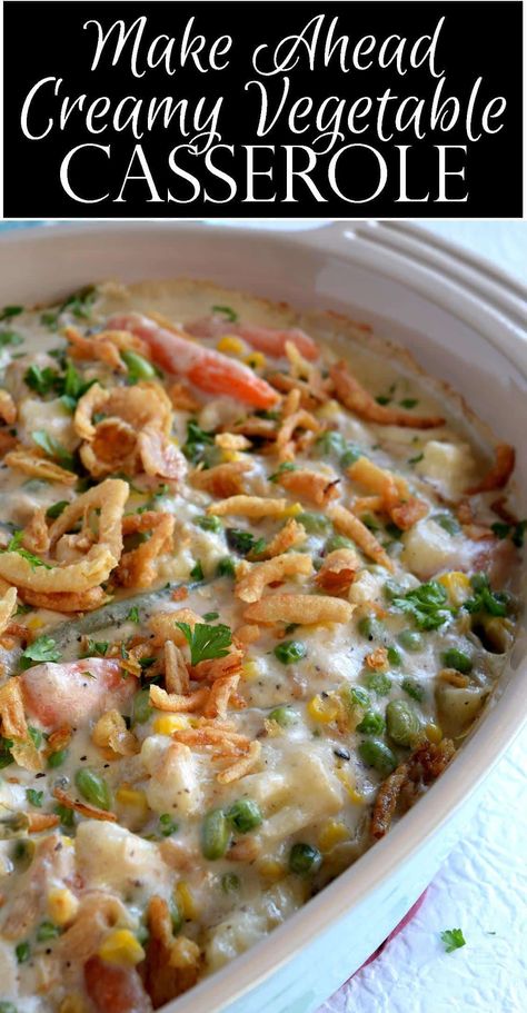 Creamy Vegetable Casserole, Veggie Casserole Recipes, Mixed Vegetable Casserole, Vegetable Casserole Recipes, Vegetarian Casserole, Healthy Casserole Recipes, Veggie Casserole, Vegetable Casserole, Healthy Casseroles