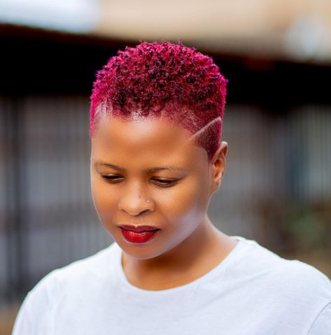 Ruby Short Hairstyles For Black Women Short Red Natural Hair, Ruby Red Hair, Short Hairstyles Ideas, Natural Haircuts, Short Hairstyles For Black Women, Short Natural Haircuts, Short Natural Curly Hair, Short Red Hair, Short Hair Black