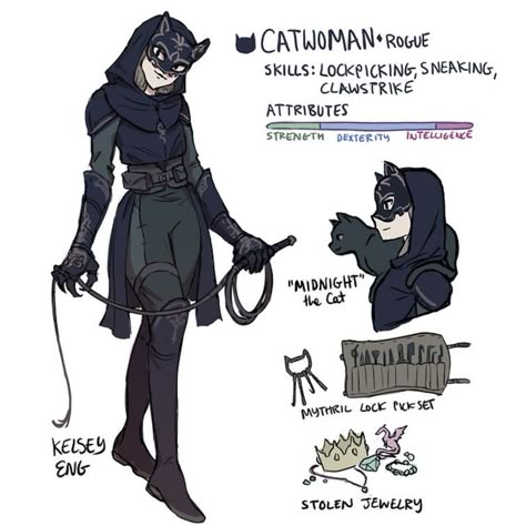 Batgirl Concept Suit, Cat Woman Redesign, Batman Oc Suit Female, Catwoman Concept Art, Anti Hero Character Design, People Sketches, Gotham Girls, Batman And Catwoman, Anti Hero