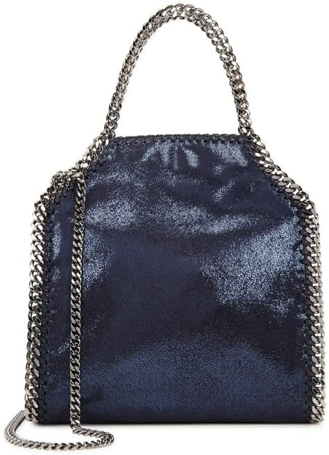 Blue Stella Mccartney Bag, Mini Stella Mccartney Bag, Stella Mccartney Bag Falabella, Stella Mccartney Falabella Mini, Stella Mcartney, Stella Bag, Falabella Bag, Navy Blue Bag, Dream Bag