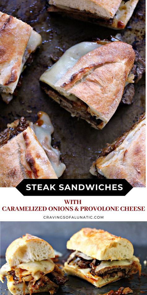 Black Stone Steak Sandwiches, Sliced Steak Sandwich, Steak Sandwich Recipes Easy, Baguette Sandwich Ideas, Dinner Potluck, Steak Sandwich Recipes, Wfpb Diet, Baguette Sandwich, Steak Sandwiches