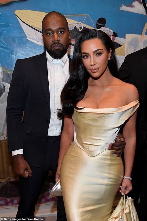 Kanye West's wife Bianca Censori goes braless in eye-popping sheer top in latest risque snaps with rapper | Daily Mail Online Kim And Kanye Wedding, Kim Kardashian Kids, Cardi B Nicki Minaj, Don Jazzy, Kim Kanye, Champagne Gown, Kim Kardashian Kylie Jenner, Tiwa Savage, Chicago West