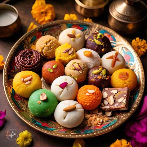 Indian Sweet Photography, Mithai Pics, Indian Sweets Aesthetic, Diwali Mithai, Sweets Images, Diwali Decor Ideas, Gharara Designs, Candle Making Ideas, Jerry Cartoon