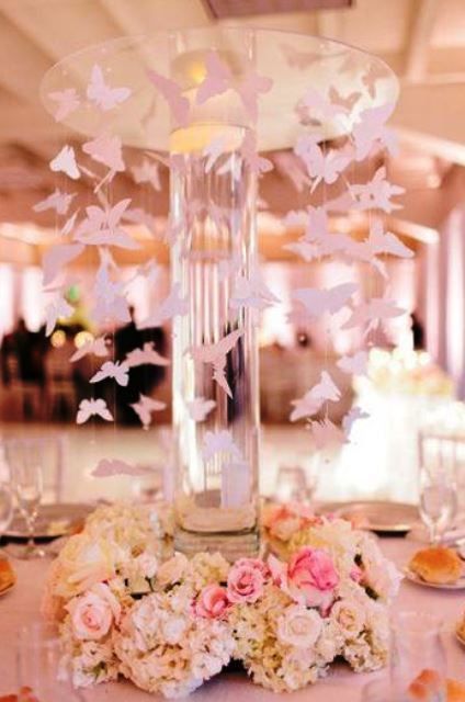 Butterfly Centerpiece Ideas Wedding, Centerpieces For Quince, Butterfly Quince Theme, Butterfly Quinceanera Theme, Butterfly Sweet 16, Butterfly Quince, Butterfly Centerpieces, Quince Decor, Sweet 15 Party Ideas Quinceanera