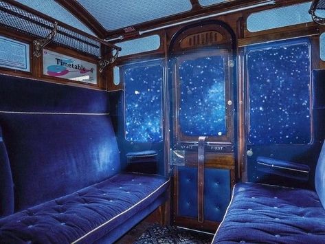 Ravenclaw Aesthetic, الفن الرقمي, Random Places, Fantasy Places, Train Car, Fantasy Art Landscapes, Arte Fantasy, 판타지 아트, Alam Yang Indah