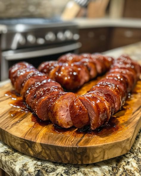 Hasselback Kielbasa, Kielbasa Bites Recipe, Kielbasa Bites, Sausage Appetizers, Oatmeal With Fruit, Salmon Spices, Paula Deen Recipes, Crowd Pleasing Recipes, Health Conscious