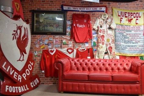 Basement Sports Bar, Theme Cafe, Liverpool Club, Players Club, Liverpool Football Club, Place To Visit, Liverpool Football, Sports Bar, Cafe Design