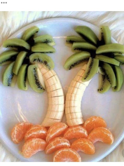 Sommer Mad, Decorações Com Comidas, Food Art For Kids, Easy Food Art, Food Carving, God Mat, Food Garnishes, Food For Kids, Kid Food