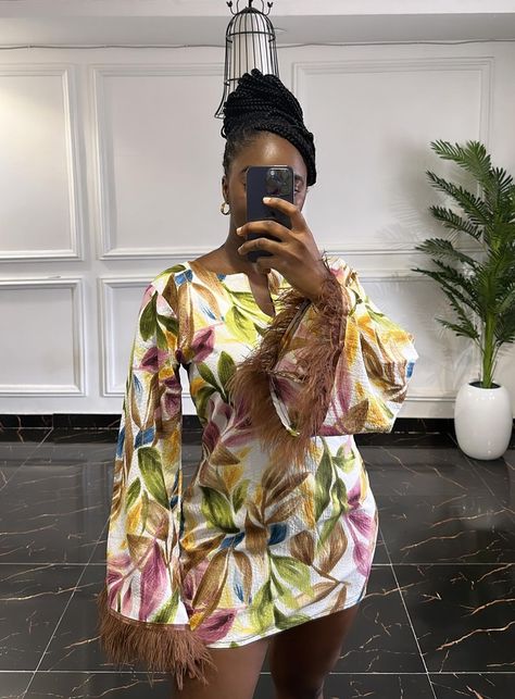 37 Modern African Dress Styles for Summer | African Fashion Styles, Inspirations A Line Dress With Ankara, Classy Ankara Short Gown Styles, African Simple Dress Styles, Latest Short Gown Style For Material, Shift Gown Styles, Short Material Gown, Simple Material Gown Style, Classy Short Gowns, Short Simple Dresses Casual