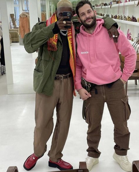 Simon Jacquemus, Asap Nast, Kanye West Style, Casual Basics, Men Street Fashion, Outfits Jewelry, Hip Hop Outfits, Men Street, Streetwear Men