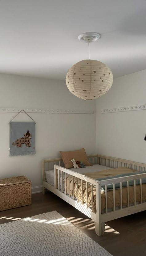 Toddler Room Aesthetic, Neutral Toddler Boy Room, Toddler Boy Room Decor, Kids Rooms Inspo, Cozy Baby Room, Baby Boy Room Decor, Toddler Boys Room, Kids Bedroom Inspiration, Nursery Room Design