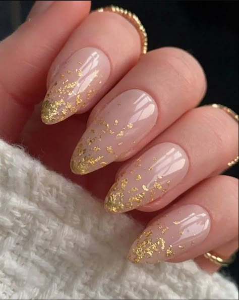 Foil Nail Designs, Fall Wedding Nails, Engagement Nails, Bridesmaids Nails, December Nails, Wedding Nails Design, Almond Acrylic Nails, Fall Nail Art, Foil Nails