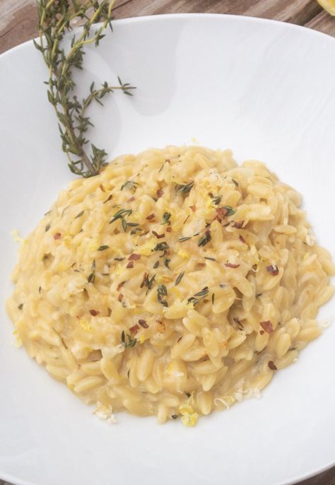 Pinch Of Yum Creamy Baked Orzo, Gouda Recipes, Smoked Gouda Recipes, Smoked Sausage And Orzo, Gouda Risotto, Smoked Gouda Risotto, Smoked Gouda Mac And Cheese, Gouda Cheese Recipes, Gouda Recipe