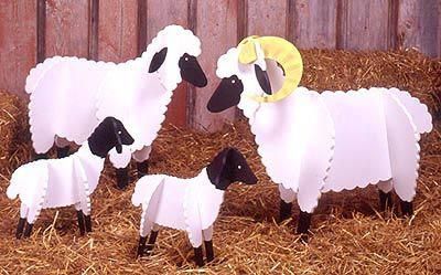 Sheep : Large-format Paper Woodworking Plan #furniturebuildingplans Kids Woodworking Projects, Woodworking Plans Patterns, Project Paper, Sheep Crafts, Woodworking Equipment, Woodworking School, Barn Wood Crafts, Wood Crafting Tools, Wood Magazine