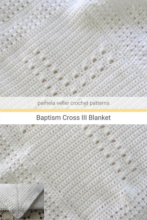 Crochet Christening Blanket, Crochet Crosses, Cross Blanket, Baby Afghan Patterns, Christening Blanket, Cross Applique, Crochet Angels, Crochet Sheep, Crochet Baby Dress Pattern