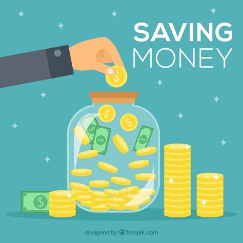 Background of person saving money. Download for free at freepik.com! #Freepik #FreepikCompany #freevectors #vector #money #background #savingmoney Save Money Wallpaper, Manifesting Miracles, Money Background, Savings Calculator, Money Logo, Money Poster, Money Wallpaper, Safe Investments, Saving Habits