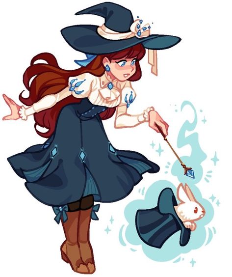 Partial bangs Witch Outfit Ideas, Outfit Ideas Drawing, Witch Drawing, Witch Characters, 동화 삽화, Arte Do Kawaii, Anime Witch, Witch Design, Posca Art