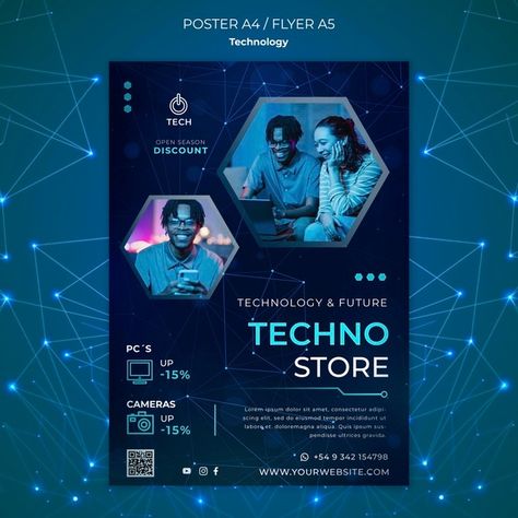 Templates For Posters, Technical Poster Design, Technology Flyer Design, Tech Event Poster Design, Coding Poster Design, Technology Event Poster, Technology Poster Design Inspiration, Tech Event Poster, Technology Design Poster