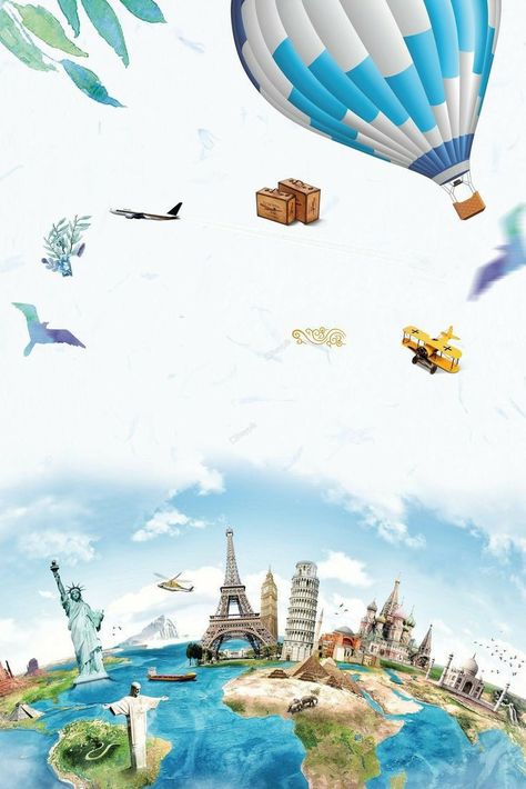 Office Wall Design, Travel Clipart, Travel Poster Design, Pix Art, Travel Wallpaper, Poster Background, Poster Background Design, Travel Logo, Travel Illustration