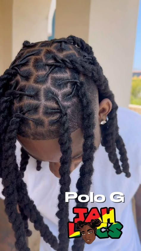 Jah Locs, LLC. (@jahlocsofficial) • Instagram photos and videos Braid Plaits Locs, Locs Styles Men, Boy Loc Hairstyles, Invisible Locs Men, Free Part Locs, Mens Locs, Male Loc Styles, Men Loc Styles, Men’s Loc Styles