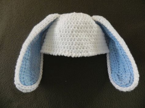 Crochet Bunny Hat, Crochet Project Free, Bunny Hat, Kawaii Crochet, Crochet Fashion Patterns, Baby Bunny, Fun Crochet Projects, Usa Products, Diy Crochet Projects