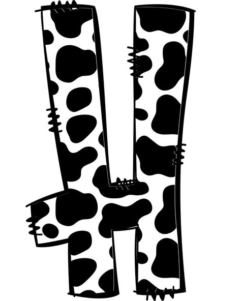 Cow Print Letters, Cow Craft, Teacher Door Hangers, Doodle Alphabet, Teacher Doors, Horse Coloring Pages, Abc Letters, Sublimation Files, Creative Lettering