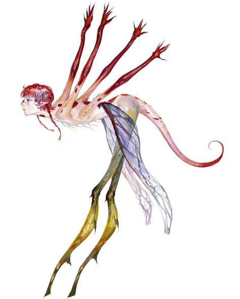 Arte Inspo, December 22, Monster Design, Creature Concept Art, Arte Fantasy, Creature Concept, 영감을 주는 캐릭터, Funky Art, Creature Design