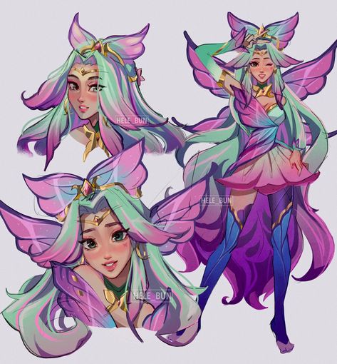 “Faerie Court Seraphine is everything 🧚‍♀️ #League_of_Legends #LeagueOfLegends #LeagueOfLegendsFanArt” Faerie Court, Good Illustration, Play League Of Legends, Want To Draw, Characters Inspiration Drawing, League Of Legends Characters, Lol League Of Legends, Character Design Animation, My Brain