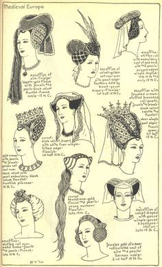 medieval headwear for women Ancient Greek Hairstyles, Ancient Greece Fashion, Greek Hairstyles, Ancient Greek Clothing, Greek Hair, Medieval Hats, Historical Hairstyles, Historical Hats, Ancient Fashion