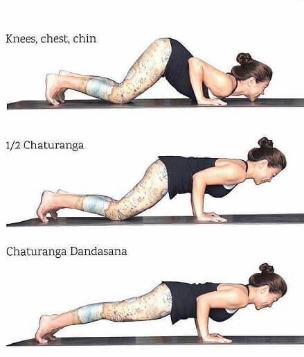 Chaturanga Dandasana, Ashtanga Vinyasa Yoga, Yoga Kurse, Yoga Tutorial, Yoga Techniques, Yoga Iyengar, Yoga Positions, Easy Yoga Workouts, Ashtanga Yoga