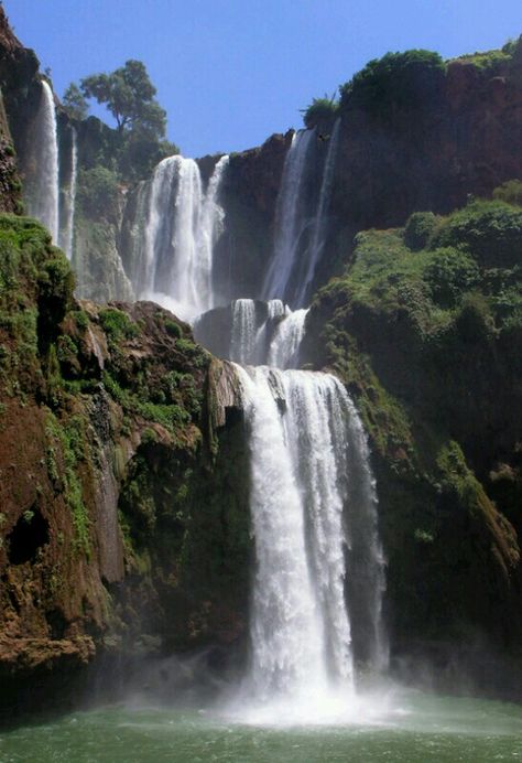 Waterfalls of Ouzoud, Morocco Cascade Waterfall, Beautiful Waterfalls, Beautiful Places To Visit, Oh The Places Youll Go, Supercars, Beautiful World, Beautiful Landscapes, Wonders Of The World, Places To See