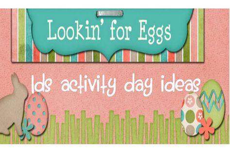 LDS Activity Day Ideas Lds Easter Activities, God Activities, Activity Day Ideas, Lds Activity Days, Lds Easter, Mother Daughter Activities, Mutual Activities, Primary Activity, Daughter Activities