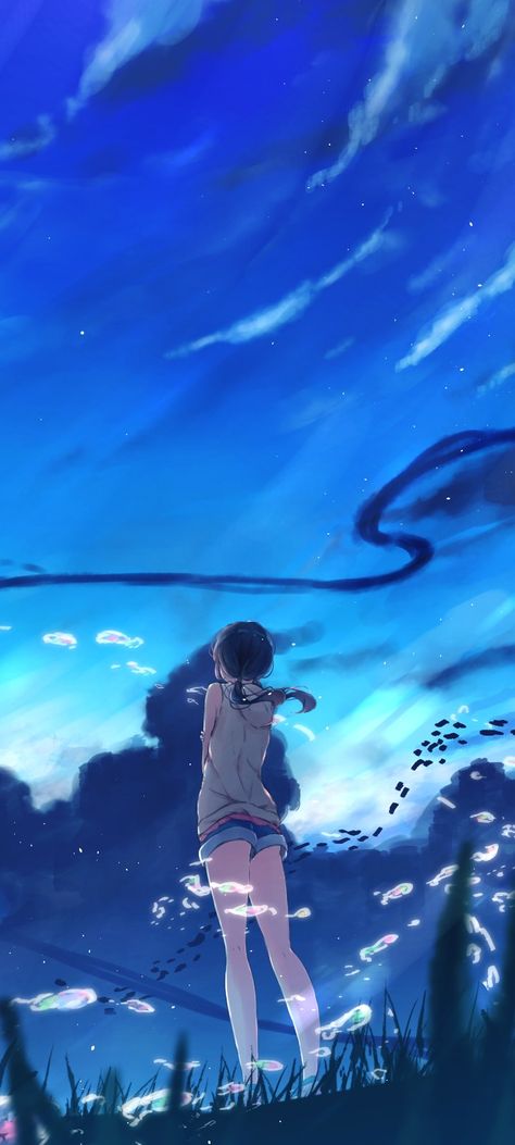 Hd Wallpaper Aesthetic, Hp Wallpaper, Makoto Shinkai Movies, Landscape Wallpapers, Wallpaper Aesthetic Wallpaper, Wallpaper Wa, Wallpaper Hp, Wallpaper Iphone Wallpaper, Anime Wallpapers