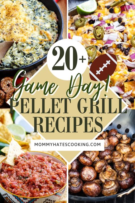 Game Day Smoker Recipes that are perfect to serve to all your friends and family, from appetizers to full meals! Smoker Tailgate Food, Game Day Smoker Food, Appetizer Recipes Smoker, Dips In The Smoker, Tailgate Smoker Recipes, Football Smoker Recipes, Smoked Game Day Food, Smoker Recipes Appetizers, Smoked Party Food