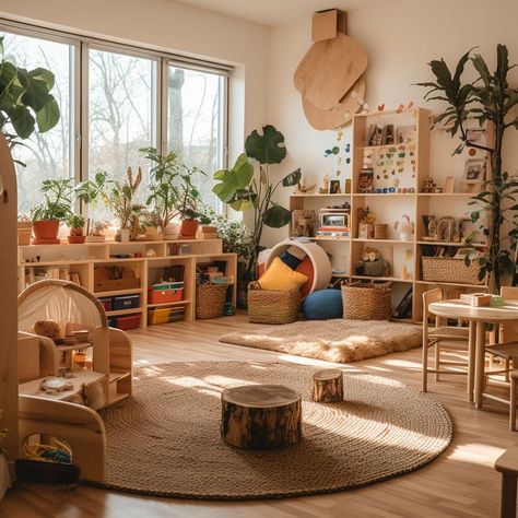 Discover a world of charming and functional furniture for your preschool. From cozy reading nooks to interactive learning corners, our Pinterest board showcases a range of imaginative designs. Create an enchanting environment where every piece sparks creativity and supports holistic growth. Dive in and design the perfect kindergarten ambiance! Montessori Classroom Set Up, Reggio Emilia Kindergarten, Waldorf Kindergarten Classroom, Waldorf Classroom, Kindergarten Furniture, Garden Classroom, Early Learning Environments, Loft Extension, Teaching Classroom Decor