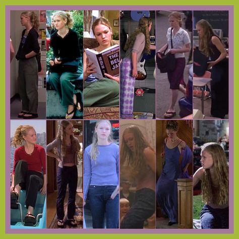 Kat And Bianca Stratford Outfits, Kat Stratford Outfit Skirt, Kat Stratford Style Outfits, Kate Stanford Outfits, Kat Stratford Skirt, Kat Stratford Party Outfit, Katerina Stratford Outfits, Rikki Chadwick Inspired Outfits, How To Dress Like Kat Stratford