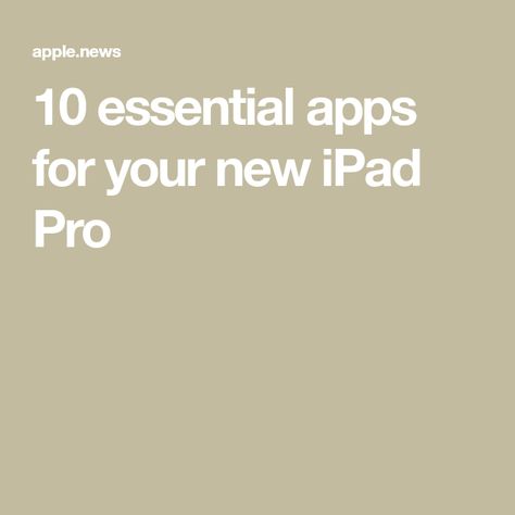 Ipad Pro 12.9, Ipad Editing, Ipad Pro Tips, Ipad Pro Apps, Ipad Things, Ipad Pro Accessories, Essential Apps, Digital Editing, Ipad Mini Wallpaper